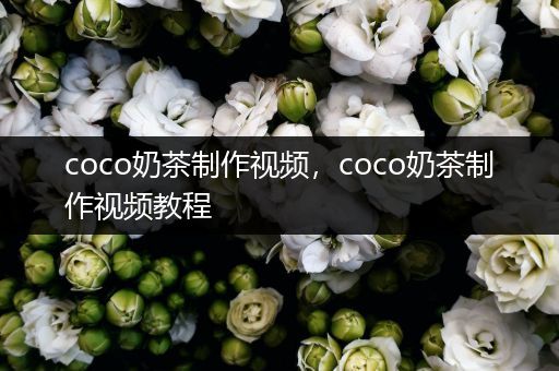 coco奶茶制作视频，coco奶茶制作视频教程