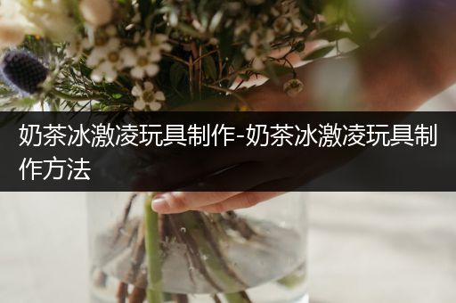 奶茶冰激凌玩具制作-奶茶冰激凌玩具制作方法